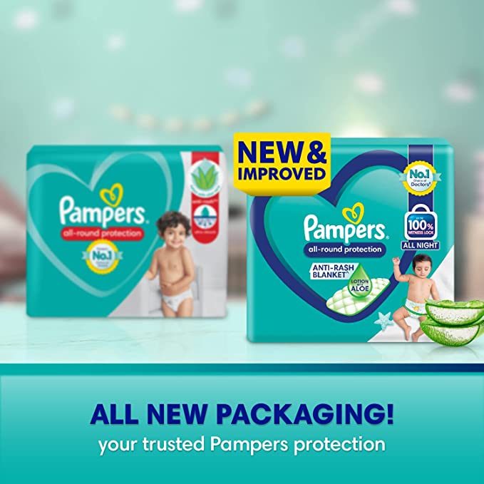 Pampers New Diapers Pants, Small (16 Count) - indeals.in | Pampers, Baby  diapers, Pampers diapers
